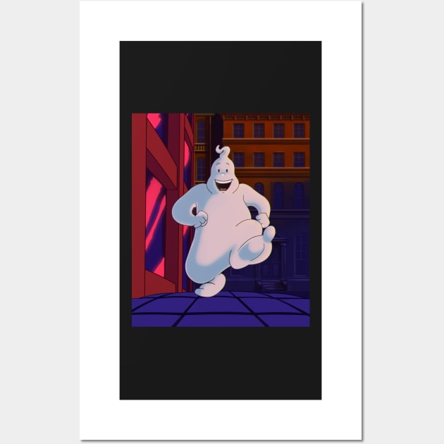 The Real Ghostbusters Mooglie Street Wall Art by arcadeperfect